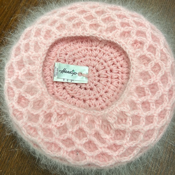 Heaslip angora rabbit beret - Picture 4 of 9
